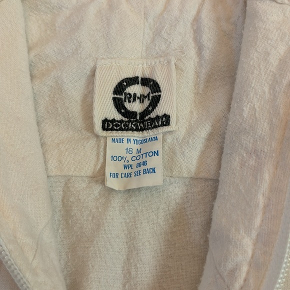 Vintage RHM Dock Wear 18 Month Zip-up Hooded Jacket - Picture 3 of 4